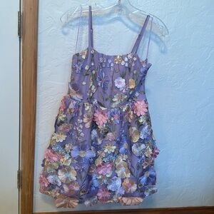Like new! Dress with flowers!